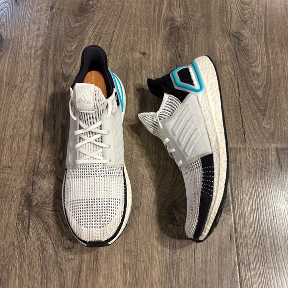 Adidas Ultraboost White Royal 2019 G54012 Running Shoes Mens Size 14 - Picture 1 of 16